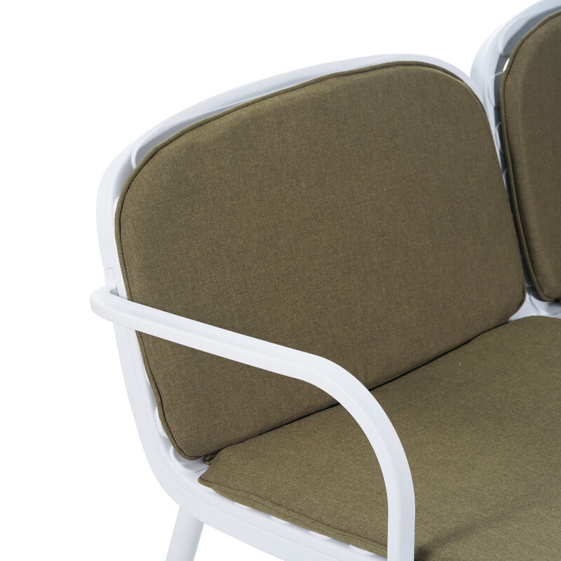 Merax Outdoor Patio PP Loveseat