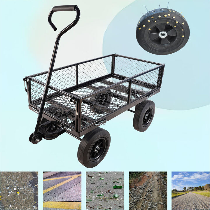 Streamdale Multi-Functional Garden Cart Spacious, Effortless, All-Terrain