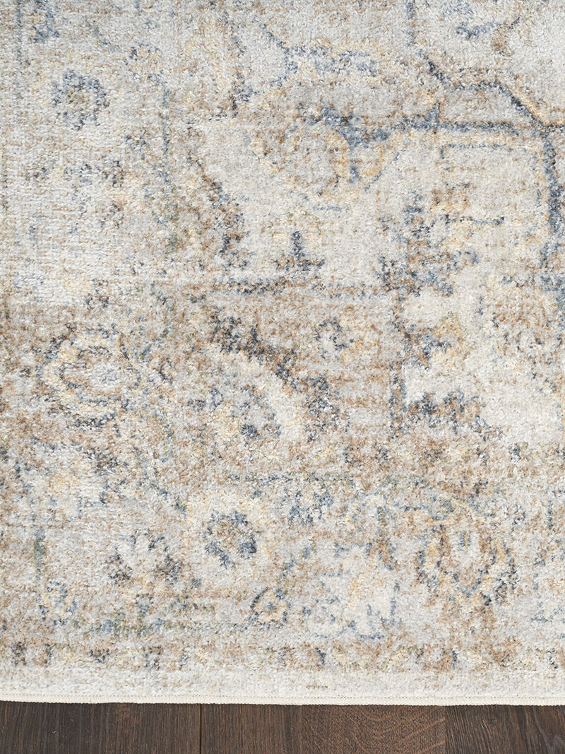 Astra Machine Washable ASW12 Silver/Gray 7'10" x 10' Rug