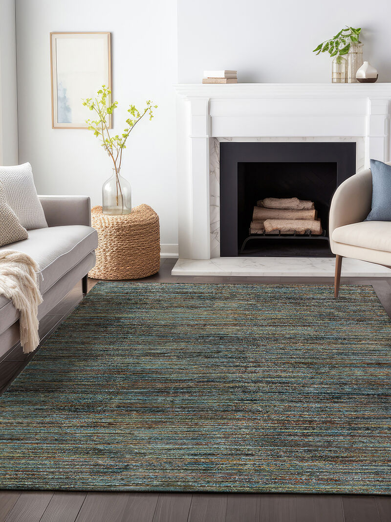Rialto RL1 Blue 8' x 10' Rug