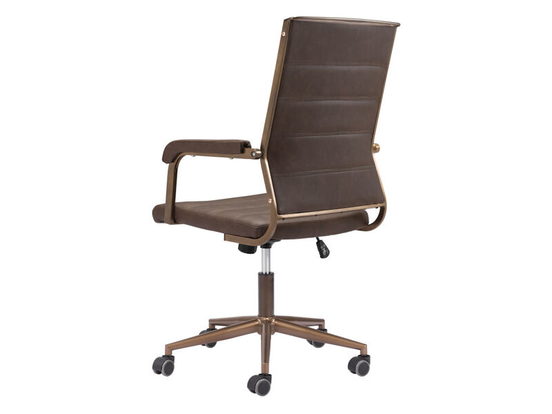 Auction Office Chair Espresso