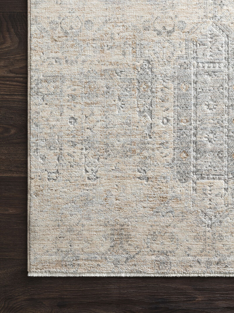 Pandora PAN02 Ivory/Mist 3'9" x 5'9" Rug