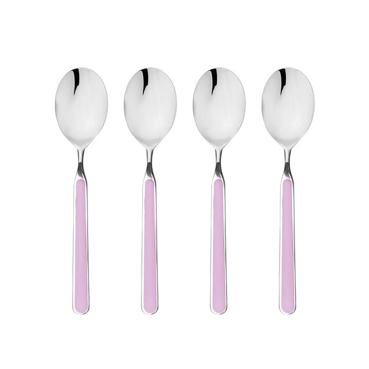 Fantasia 4-Piece American Coffee Spoon Set in Lilac