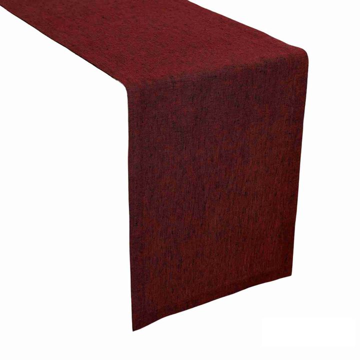 Solino Home 100% Pure Linen Table Runner | Athena for Thanksgiving, Christmas