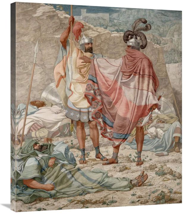Mercy: David Spareth Sauls Life-Canvas Art-29.88x36