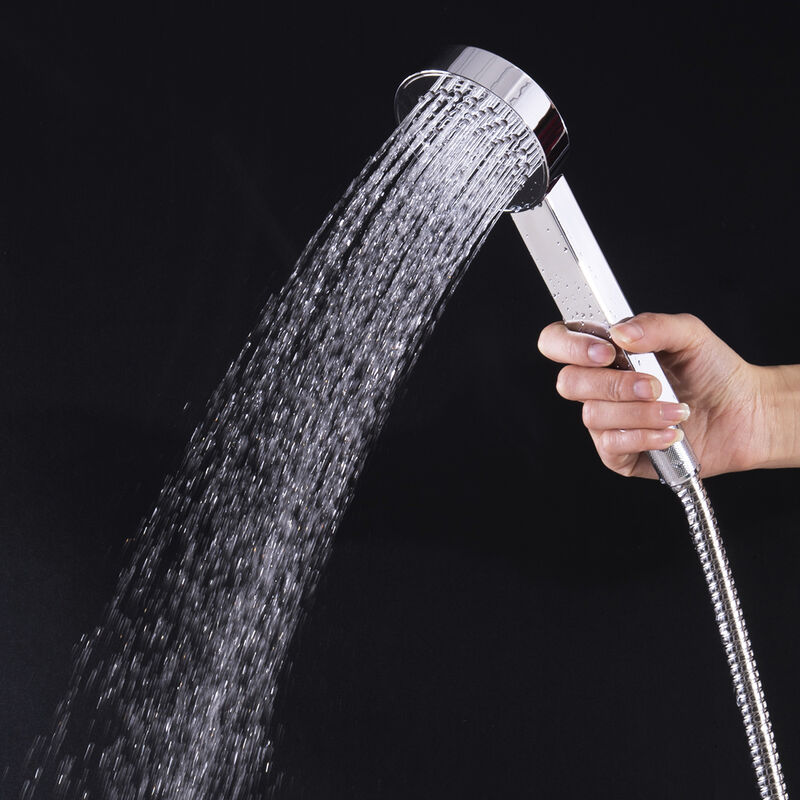 Shower Panel with Massage Jets and Hand Shower for Relaxing Bathroom Experience