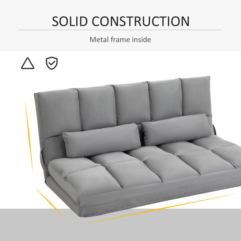Merax Convertible Floor Sofa Chair Folding Couch Bed