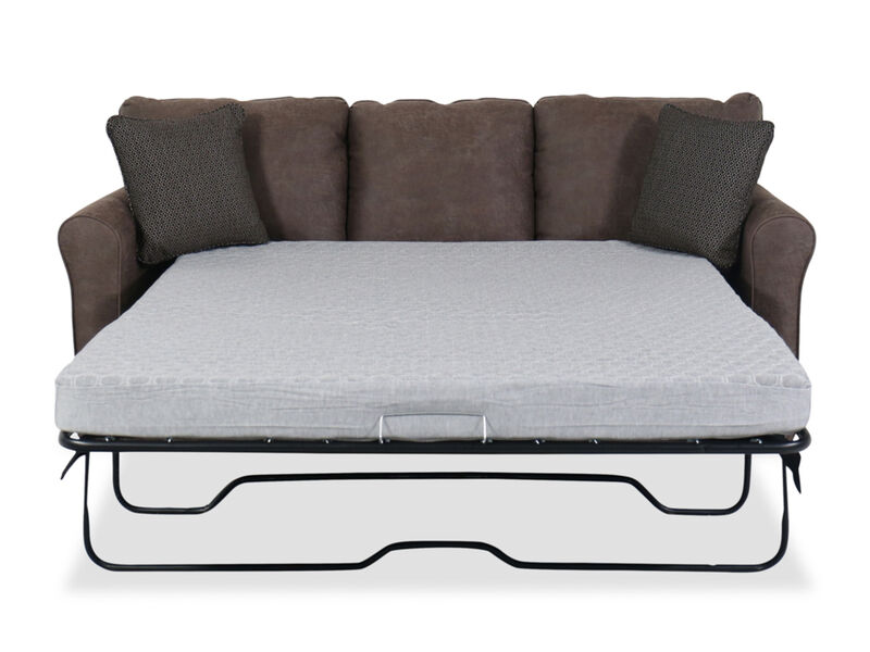 Leah Queen Sleep Sofa, Brown