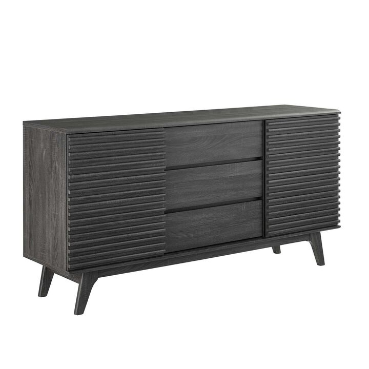 Render 63" Sideboard Buffet Table or TV Stand-Benzara