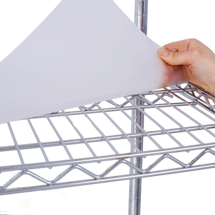 7-Tier Wire Shelving Unit Heavy-Duty Metal Storage Rack for Home, Garage, or Kitchen Organization