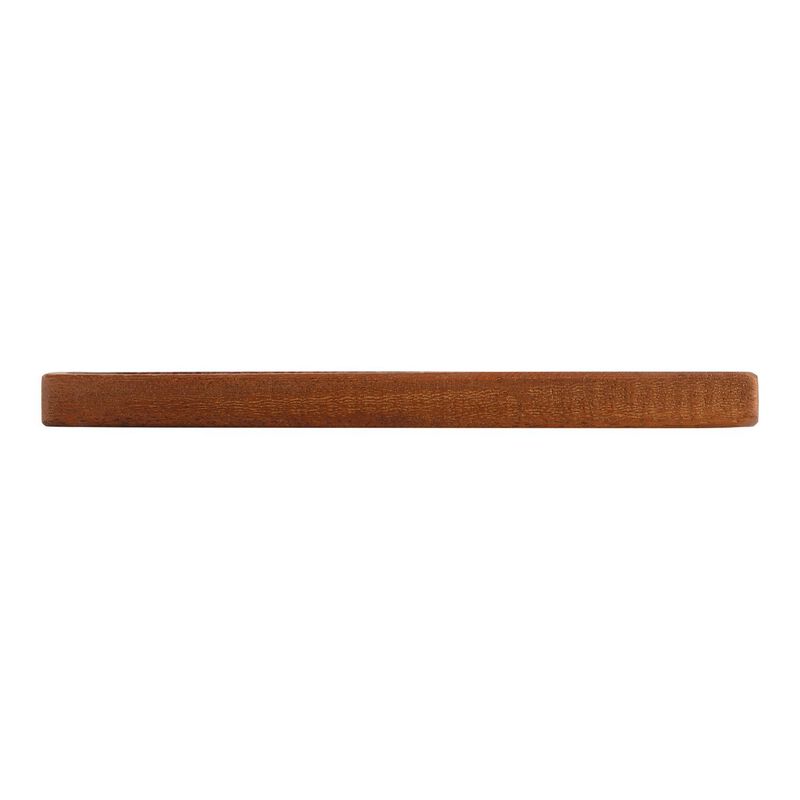 Wood 12" x 9" Rectangular Brown Wood Serving