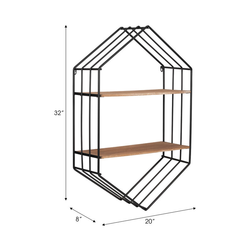 20" Hexagon Shelf