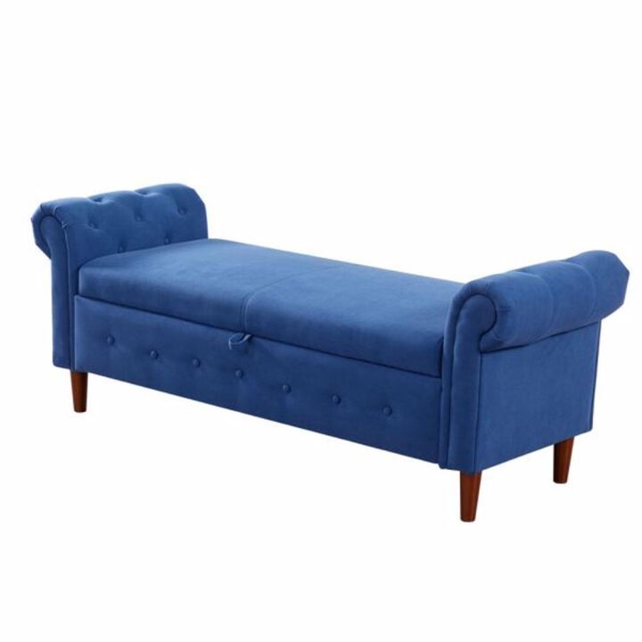 Multifunctional Storage Sofa Stool Space-Saving Ottoman with Hidden Compartment & Seating