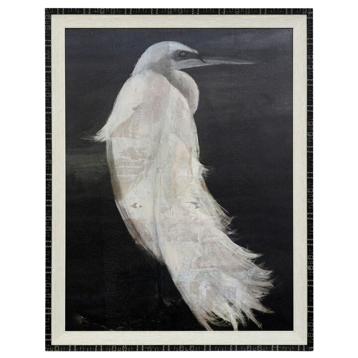 Textured Egret II