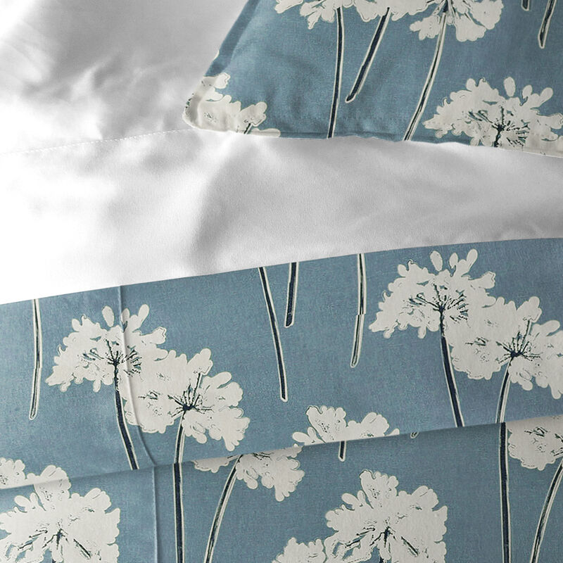 6ix Tailors Fine Linens Summerfield Blue Duvet Cover Set