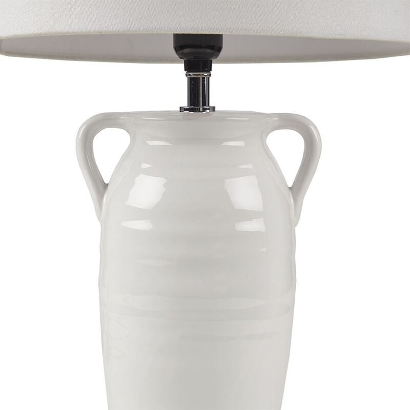 Everly Ceramic Table Lamp With Handles