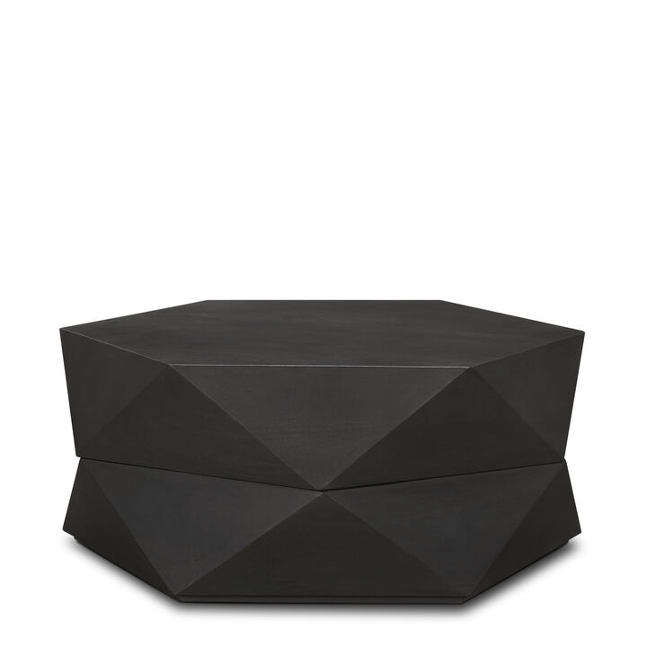Arreto 36" Black Coffee Table