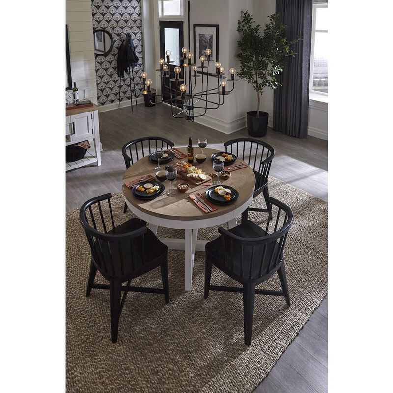 Parker House Furniture Parker House Americana Modern Dining Barrel Dining Chair (2/CTN Sold in pairs)