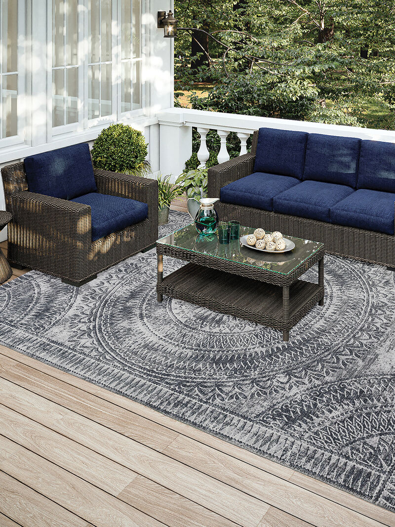 Sedona SN7 Pewter 10' x 14' Rug