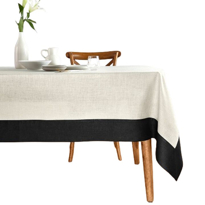 Solino Home 100% Pure Linen Tablecloth | Contempo