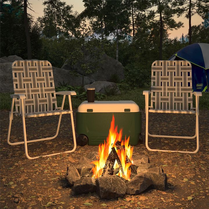 Novogratz Priscilla 2-Pack Folding Chairs