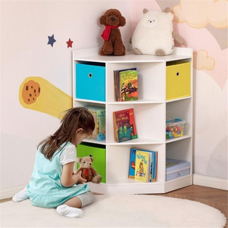 Toy Storage Cabinet – Kids’ Organizer Shelf for Toys, Books & More
