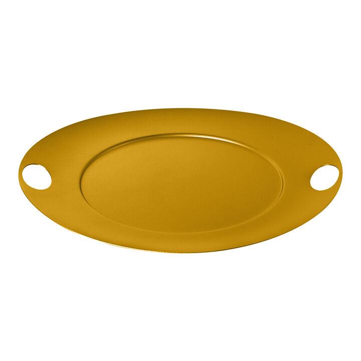 Atmosfera Saturno Medium Tray in Materic Ocher Atmosfera Saturno Medium Tray in Materic Ocher