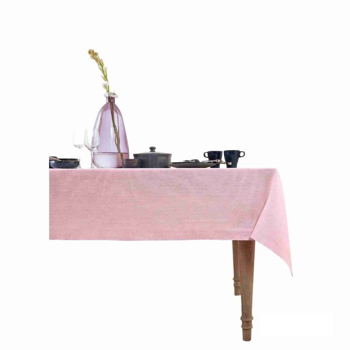 Solino Home 100% Pure Linen Tablecloth | Athena for Spring and Easter