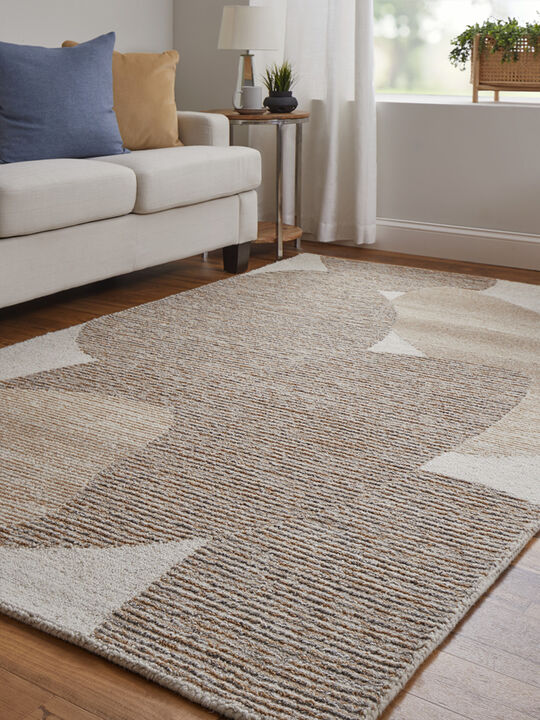 Pollock 8951F 2' x 3' Brown/Tan/Ivory Rug