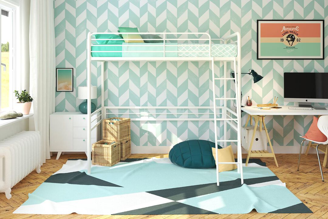 Tiana Metal Loft Bed