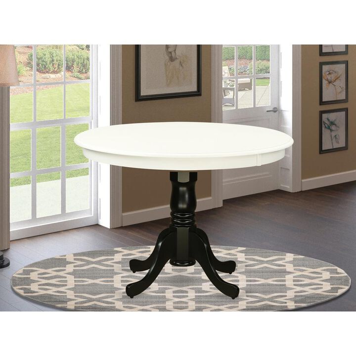 East West Furniture Dining Table Cherry & Buttermilk, HLT-LBK-TP
