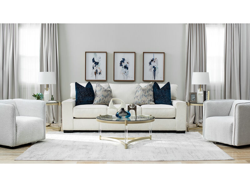 Troy Sofa in Ivory