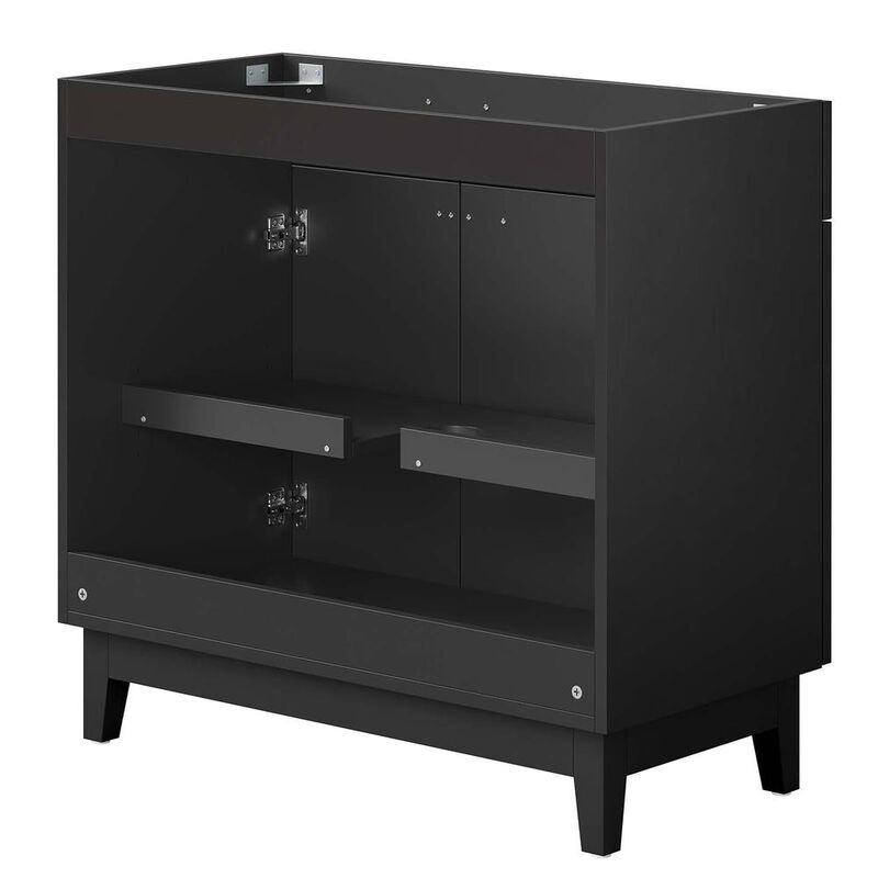 Modway Miles 36” Bathroom Vanity Cabinet (Sink Basin Not Included)