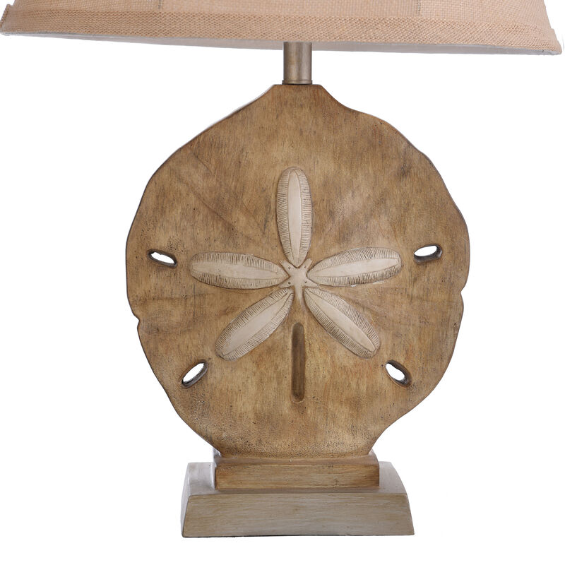 Large Sand Dollar Table Lamp (Set of 2)
