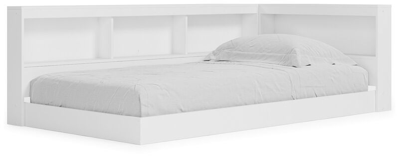 Twin Bookcase Storage Bed