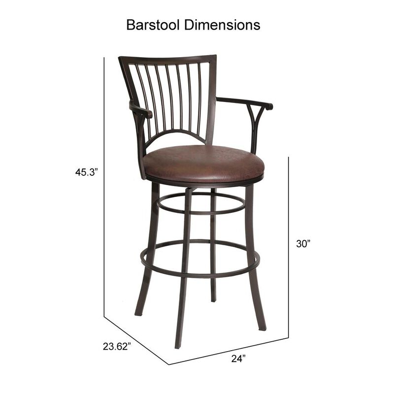Bayview Swivel Barstool