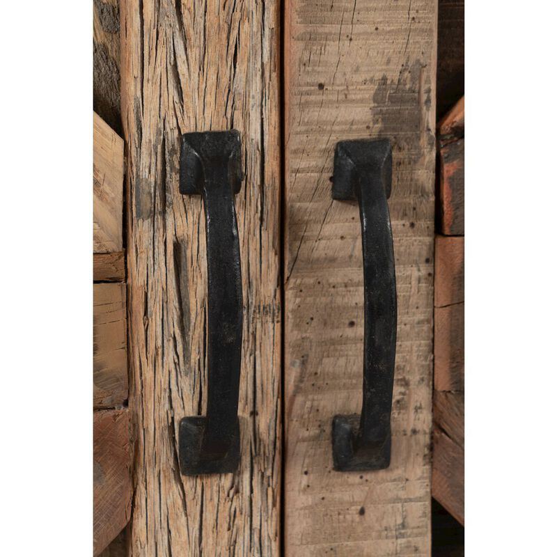 Jofran Eden Prairie Rustic Reclaimed Wood 60 Accent Cabinet