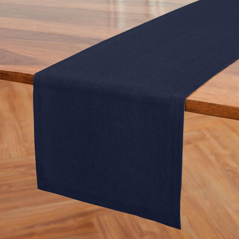 Solino Home 100% Pure Linen Table Runner | Diana