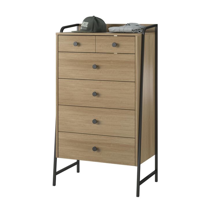 Bushwick Tall 5 Drawer Dresser