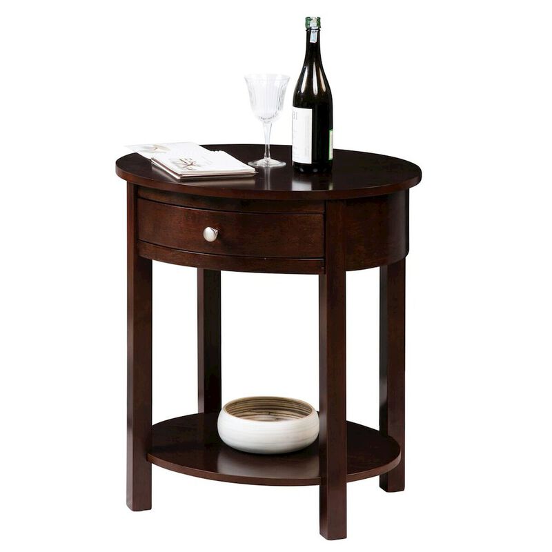 Convience Concept, Inc. Classic Accents Cypress 1 Drawer End Table with Shelf