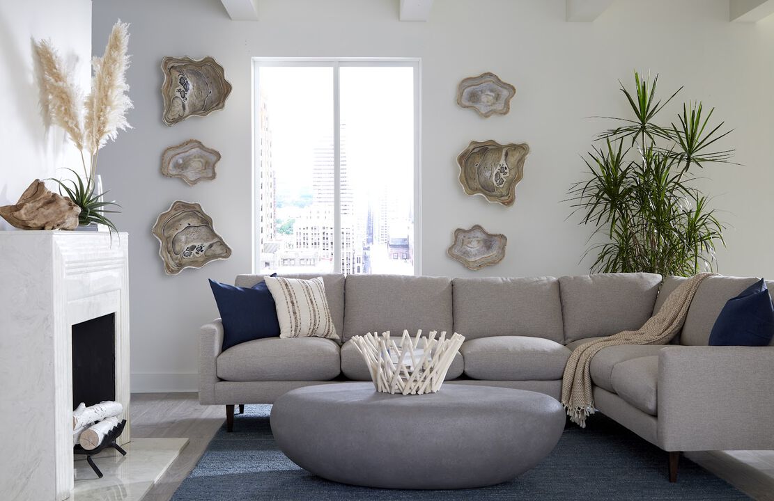 River Stone Coffee Table