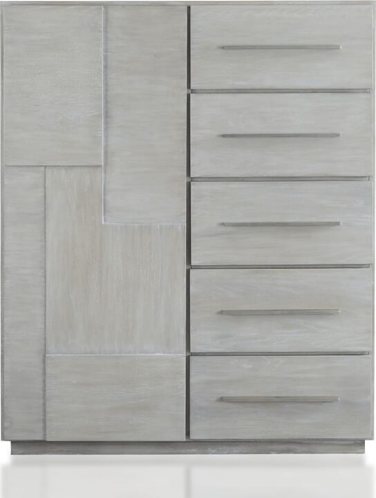 Destination Five Drawer One Door Sweater Chest
