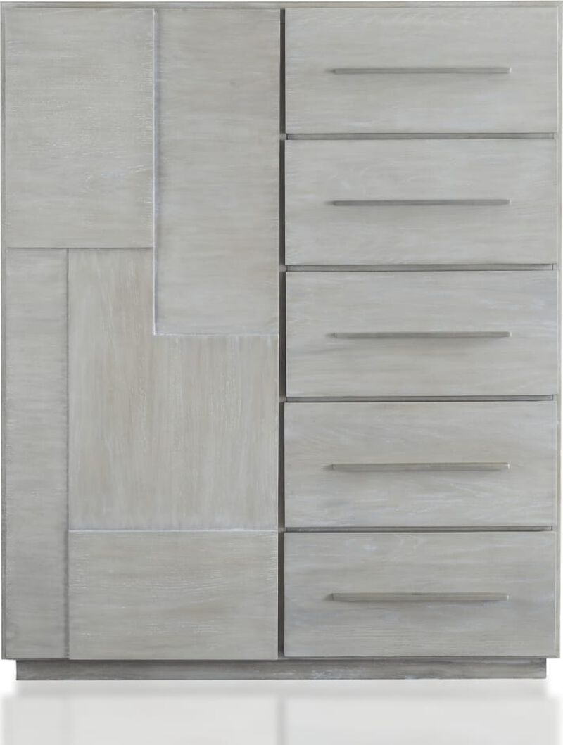 Destination Five Drawer One Door Sweater Chest