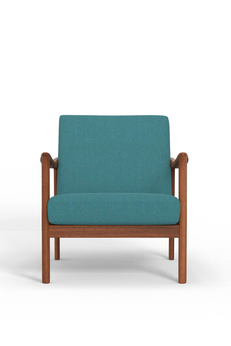 Zephyr Lounge Chair, Light Grey