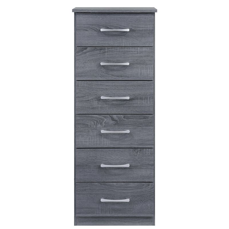Glory Furniture Boston Lingerie Chest in Gray Color