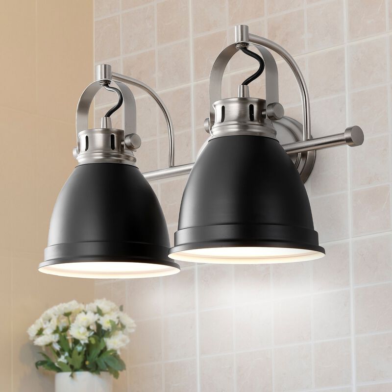 Phineas Adjustable Farmhouse Bohemian Iron LED Vanity Light