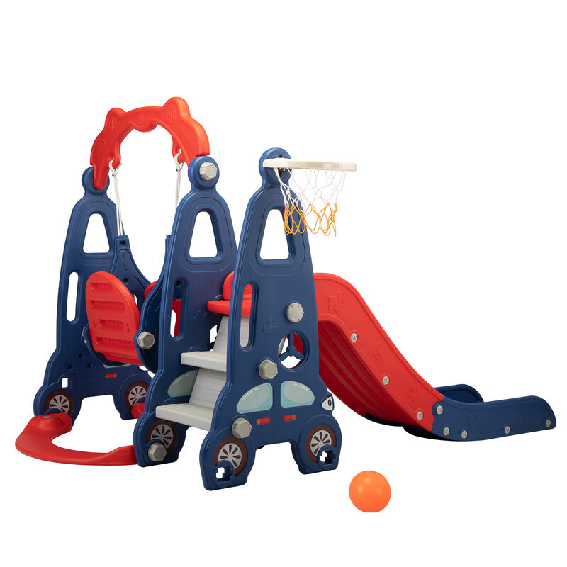 3 in 1 Toddler Slide and Swing Set