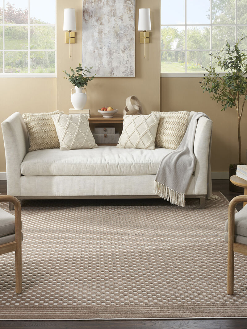 Care Free CAF02 Brown 7'10" x 9'10" Rug