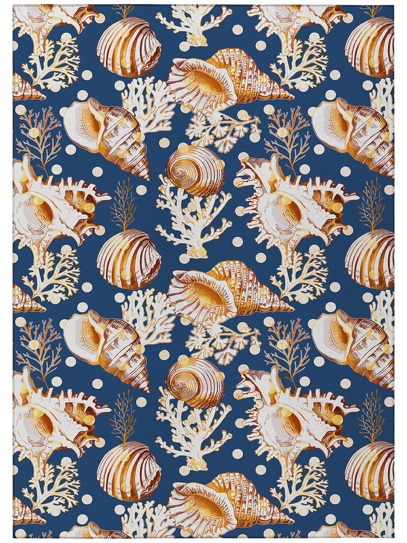 Seabreeze SZ6 Navy 10' x 14' Rug