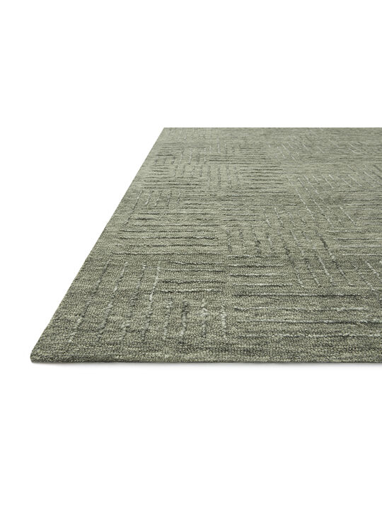 Sarah SAR02 Moss 3'6" x 5'6" Rug